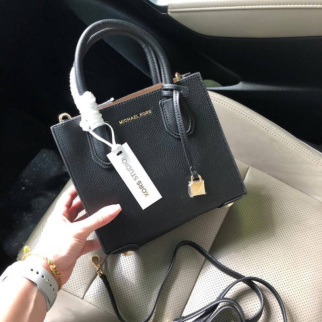 

Сумка в ст Michаel Kors Mercer. Премиум качество, Черный
