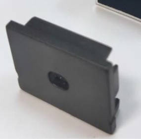 

Заглушка ЗПВ20 для алюмінієвого профілю ЛС20Black, Черный
