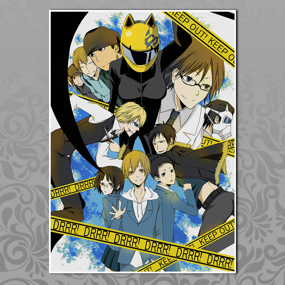 

Плакат Аниме Durarara 003