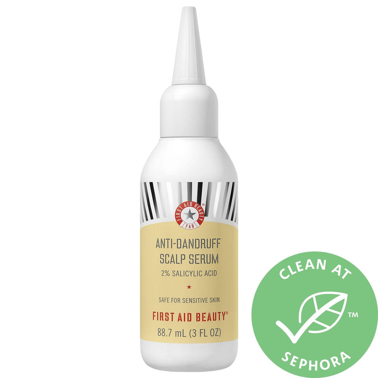 

First Aid Beauty Anti-Dandruff Scalp Serum with 2% Salicylic Acid 3 oz/ 88.7 mL - Оригинал