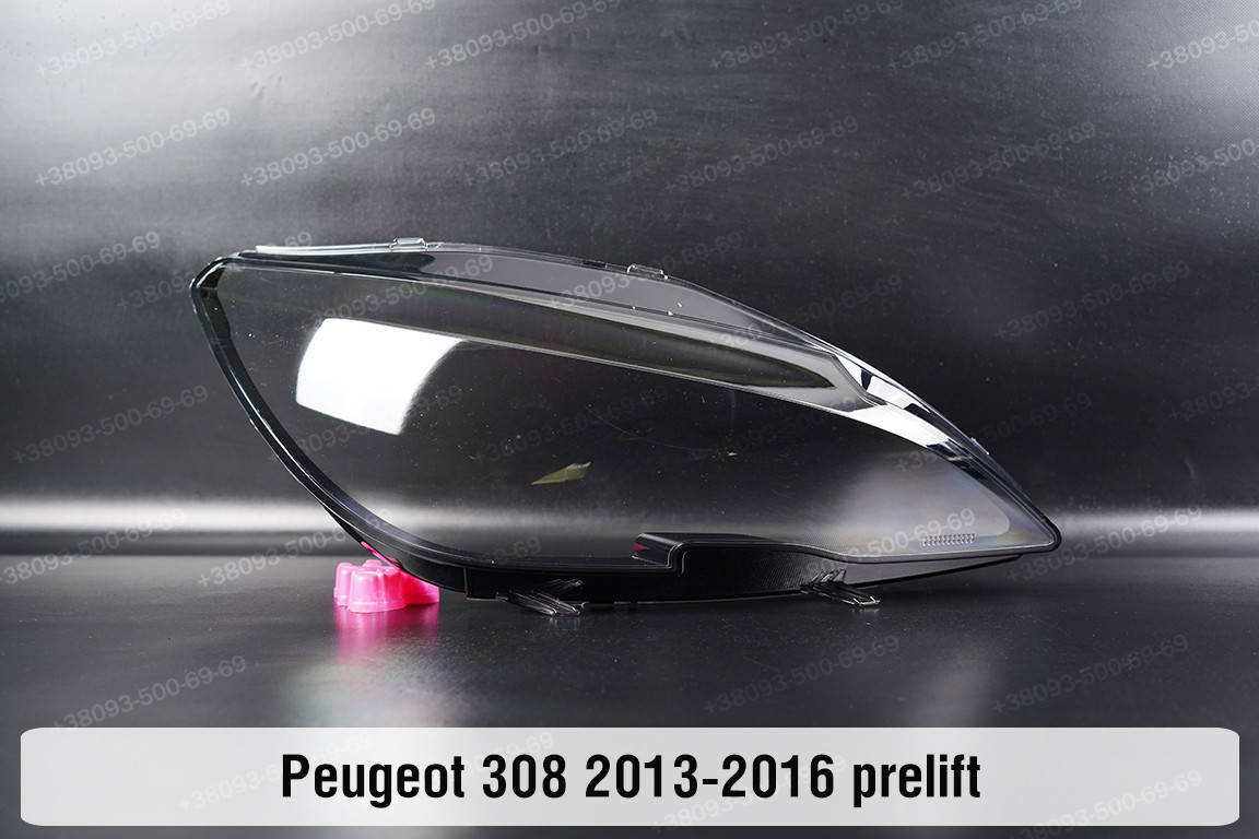 

Стекло фары Peugeot 308 (2014-2021) II поколение правое