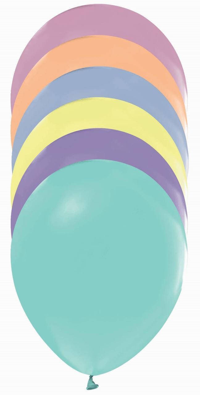 

Воздушные шары макарун ассорти 12" (30 см) Balonevi