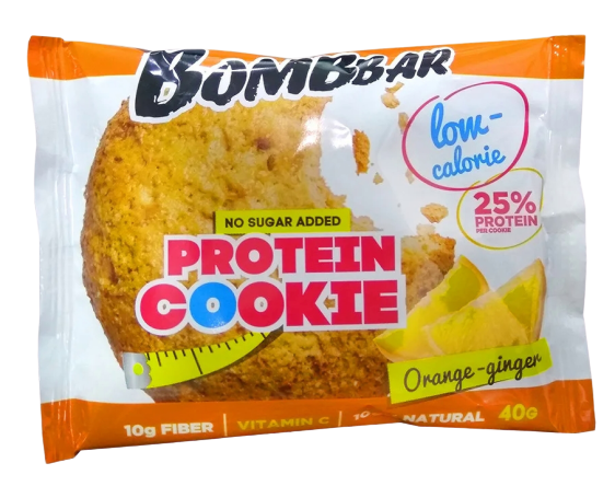 

Протеиновое печенье Bombbar Апельсин-Имбирь (40 грамм)