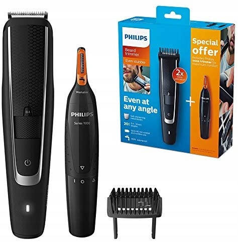 

Триммер Philips BT5503/85 + NT1150 триммер для ушей/носа