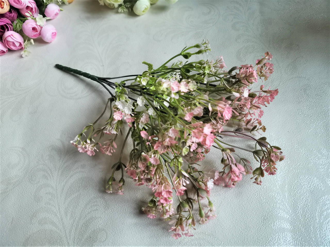 

Гипсофила букетная, розовая., Розовый