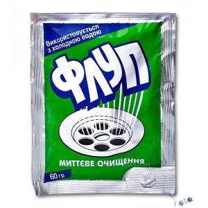 

Засіб для чищення труб Flup 80 г