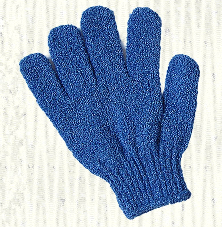 

Перчатка-мочалка массажная банная, Разные цвета