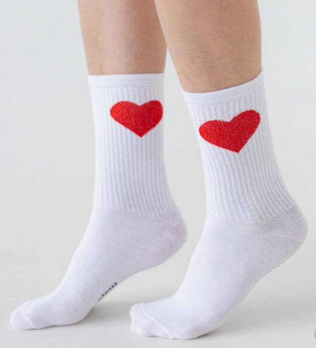 

Носки женские Urban Socks Серце р 40-45, Белый