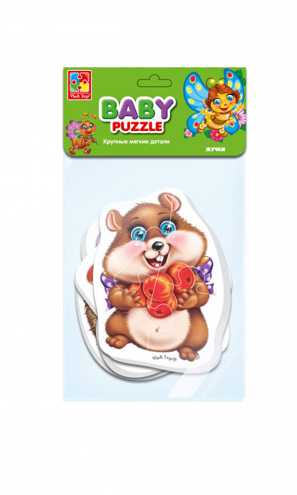 

Настольная игра "Беби пазлы" VT1106-89, Land of Toys