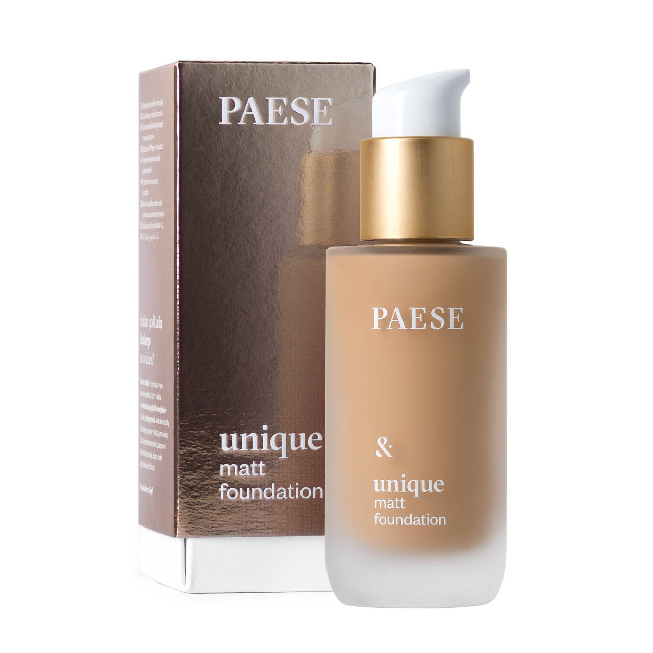 

Тональный крем UNIQUE MATT FOUNDATION PAESE №: (607-N) honey