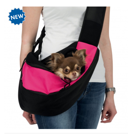 

Trixie TX-28956 Sling сумка-переноска для кошек и собачек до 5кг, Розовый