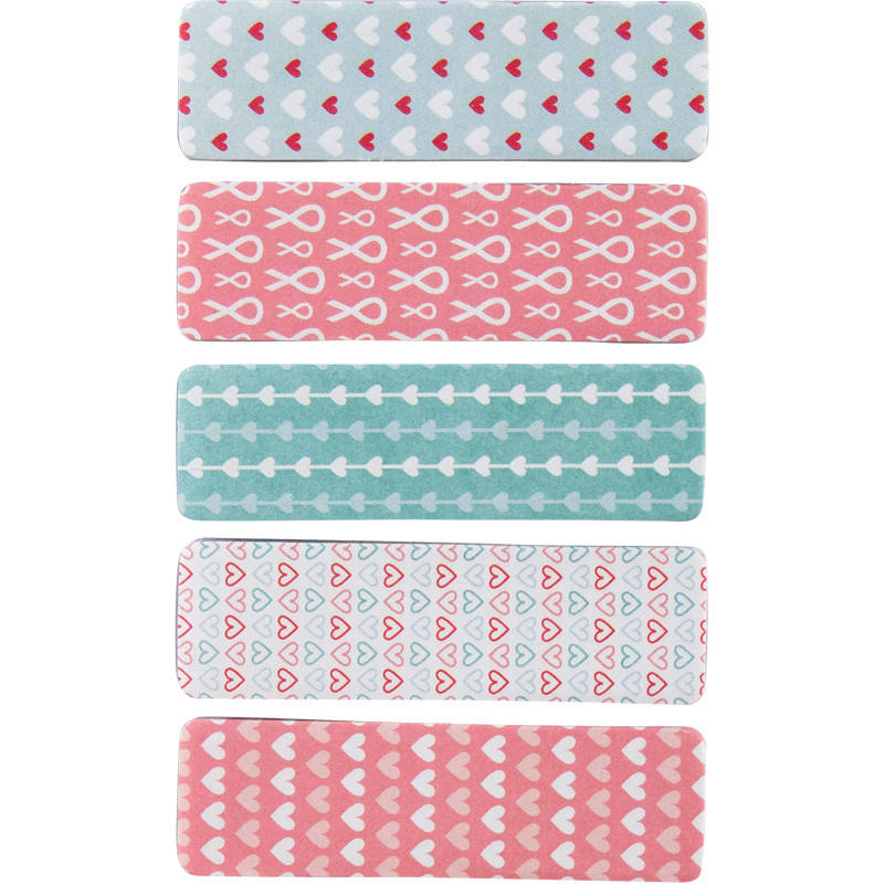 

Закладки бумажные Axent Hearts 2490-02-A, 5х12х50 мм, 100 штук, ассорти