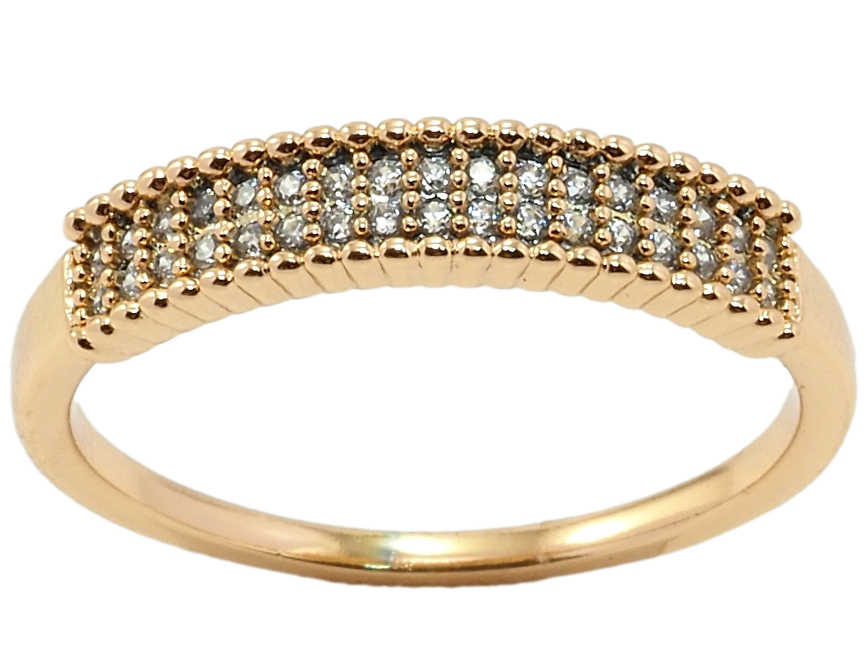 

Кольцо Xuping Позолота 18K "Инкрустация цирконием" р.17,17.5,19.5,20