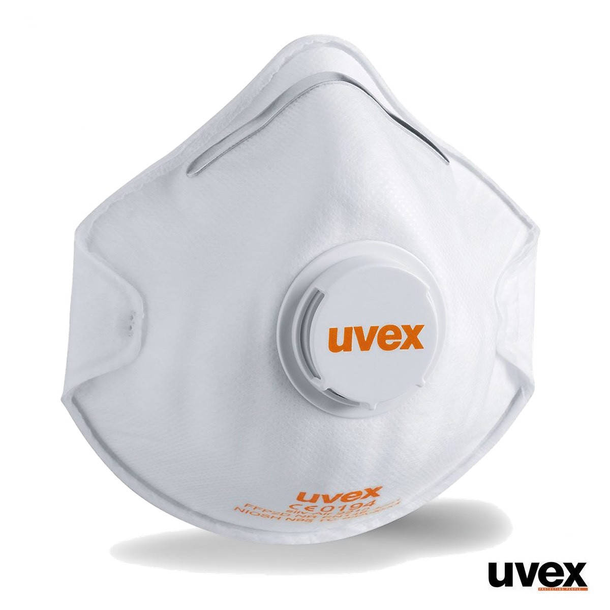 

Респиратор UVEX Silv-Air c 2210 FFP2 с клапаном и угольным фильтром, Белый