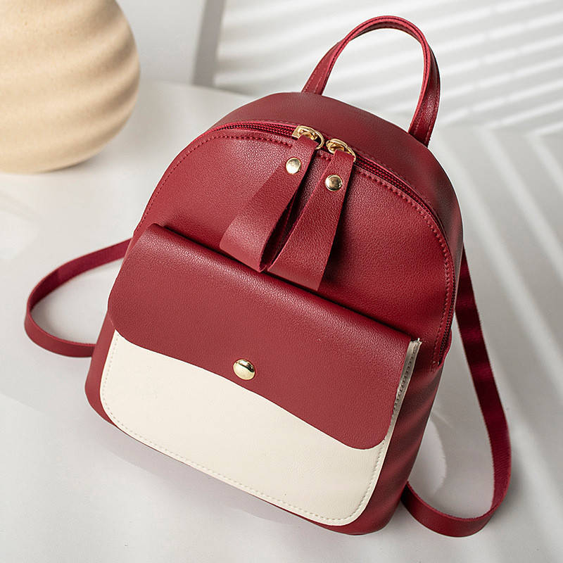 

Рюкзак мини женский Jessie 1233 Bordo, Бордовый