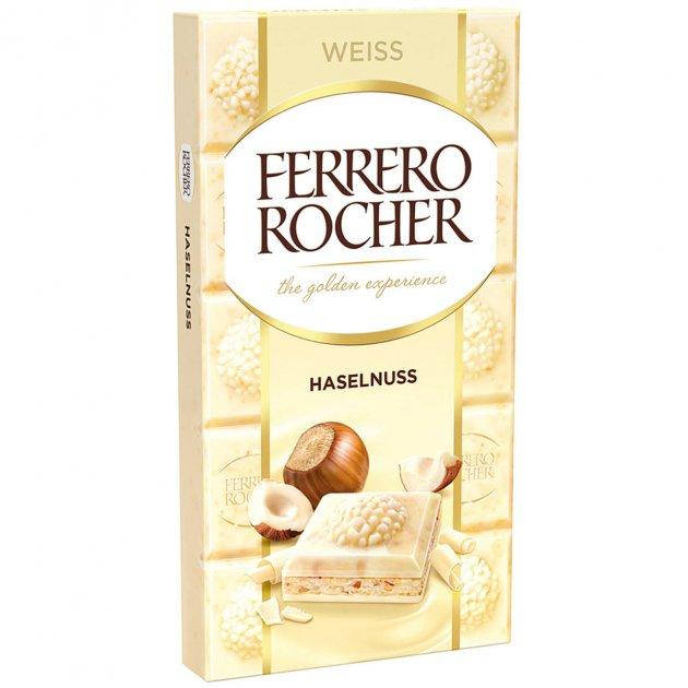 

Білий шоколад Ferrero Rocher Haselnuss White Chocolate 90 г.