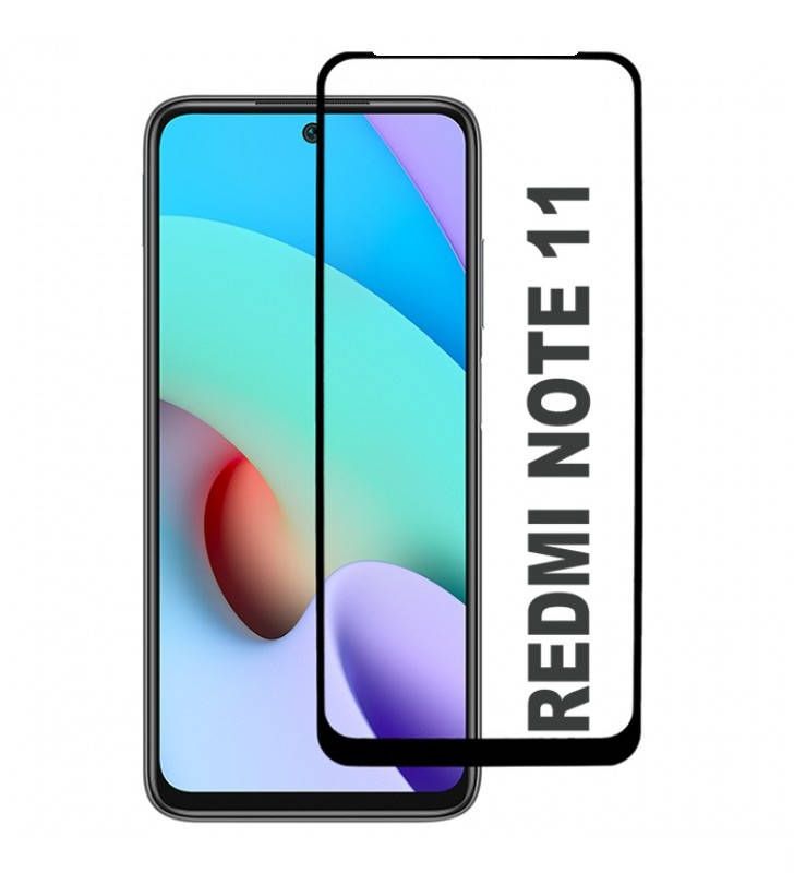 

Защитное стекло 5D для Xiaomi Redmi Note 11, Черный