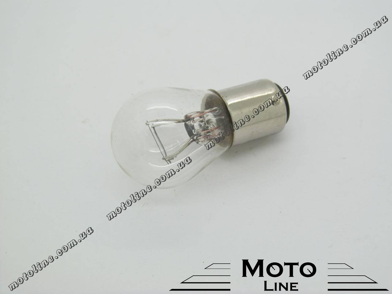 

Лампа стопа T20 12V 21/5W S25 цокольная Mototech