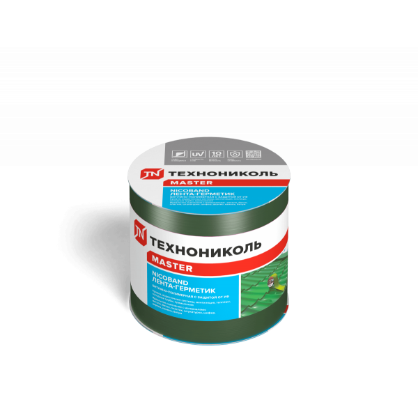 

Самоклеющаяся лента 10м*10см зеленый NICOBAND