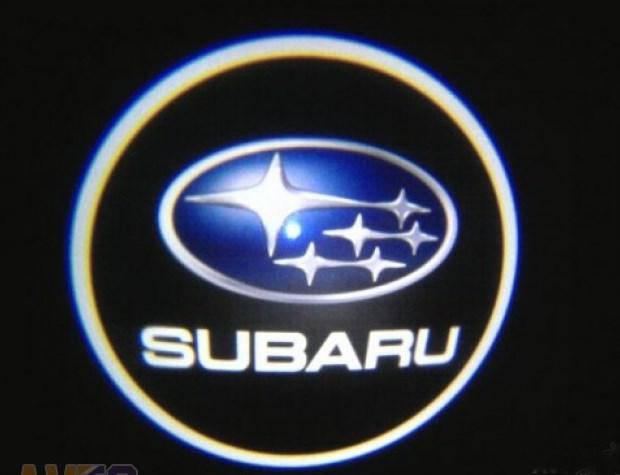 

Проекция логотипа автомобиля Subaru