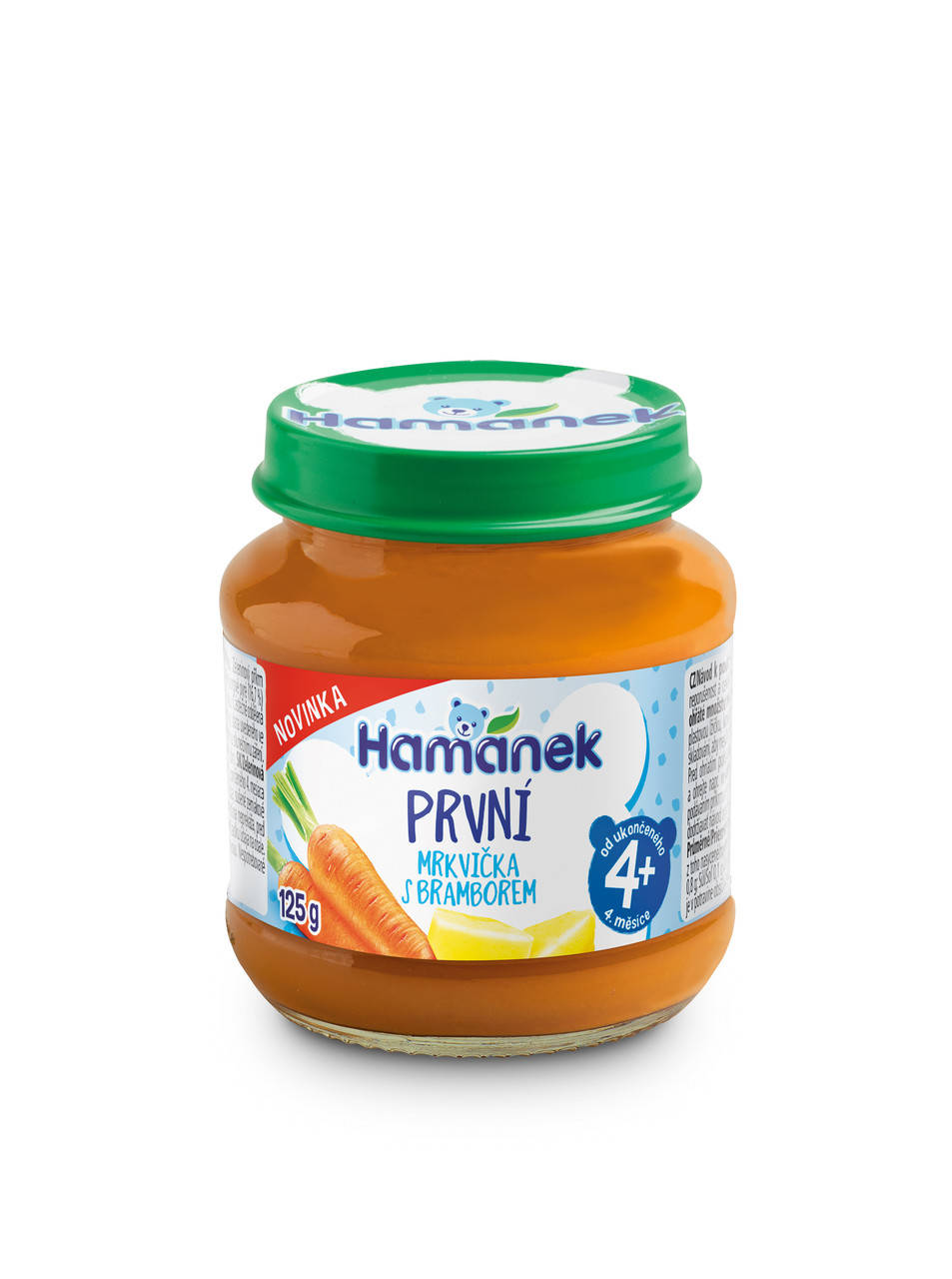 

Пюре з моркви та картоплі "Перша ложка" Hamanek, 125г