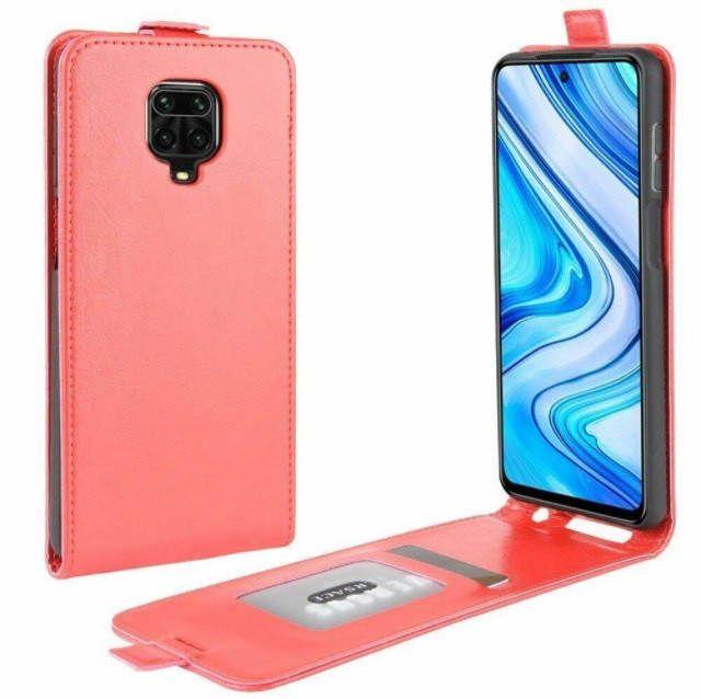 

Чехол книжка для Xiaomi Redmi Note 9S / Note 9 Pro Флип (разные цвета) красный