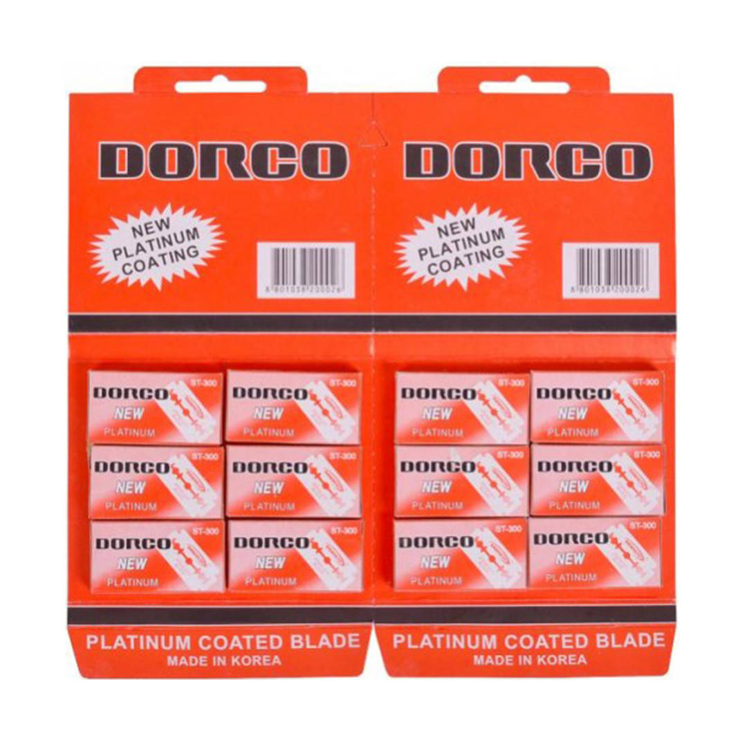 

Лезвия DORCO классические двухсторонние Х1–77 /ST-300 (3578)