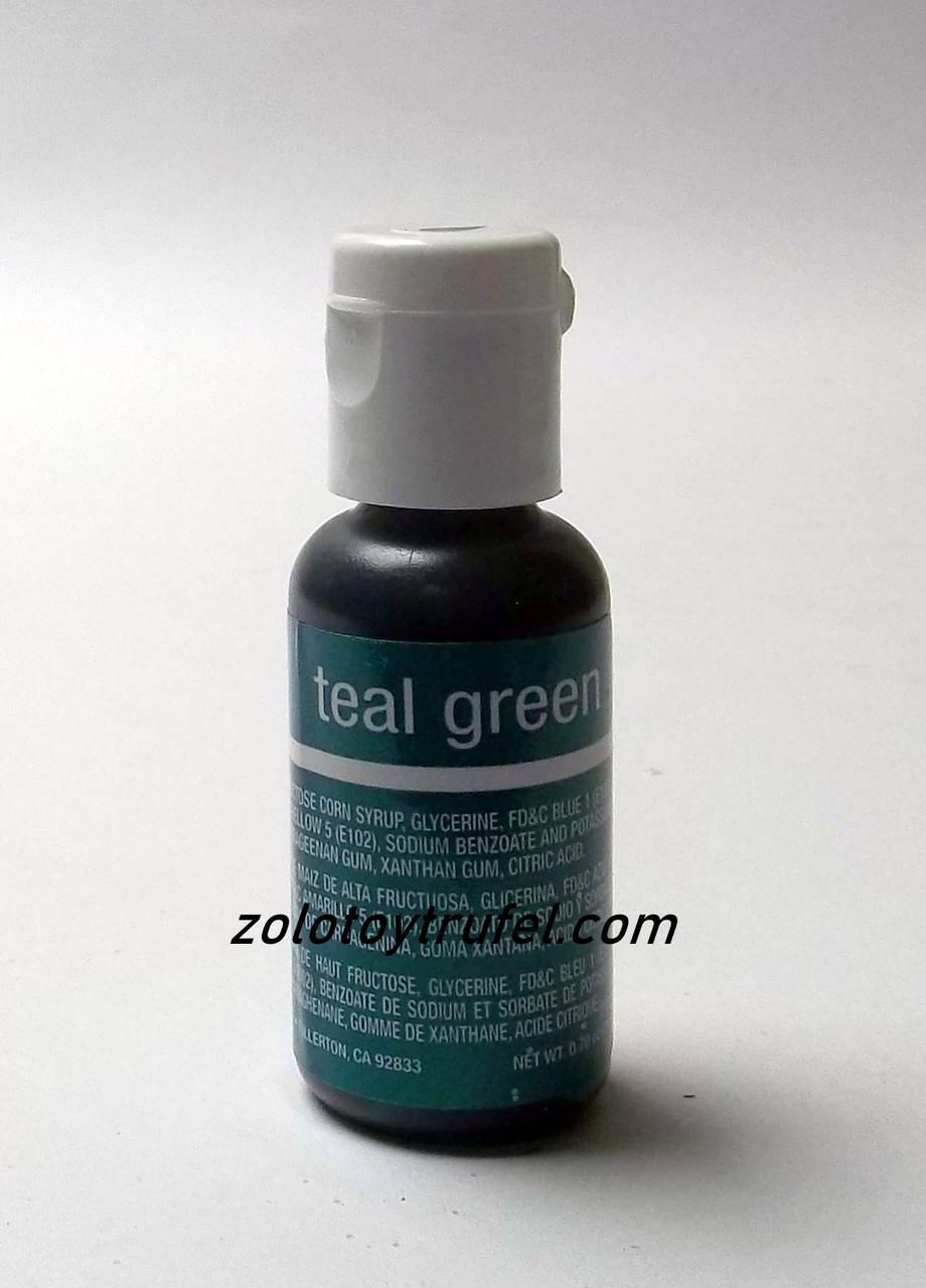 

Краситель гелевый "Teal Green 20 мл",Chefmaster