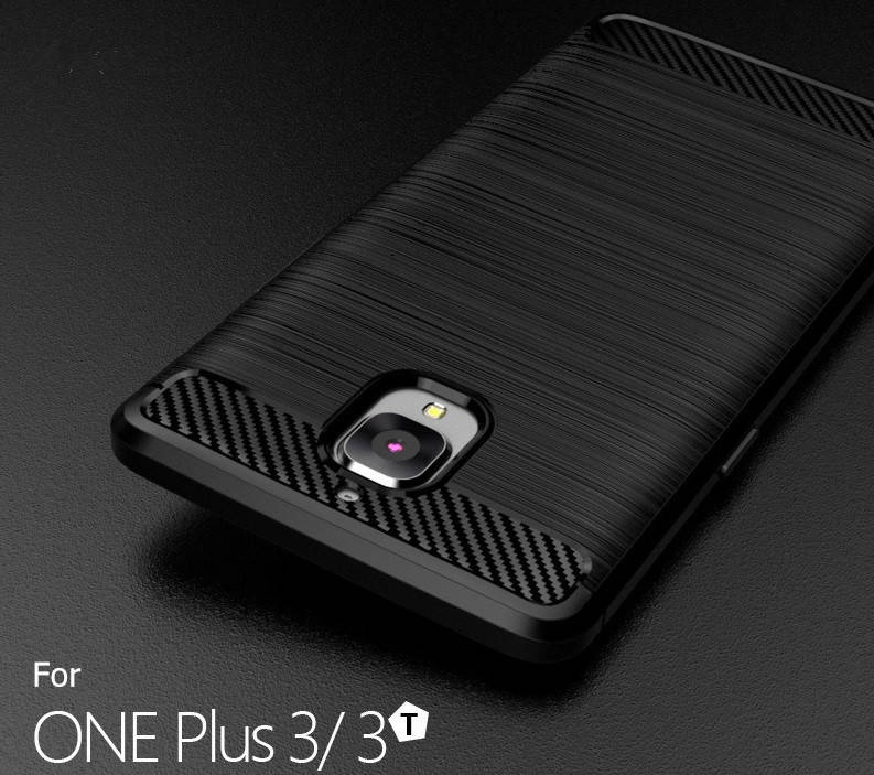 

Противоударный чехол Carbon Armor для OnePlus 3 / 3T, Черный