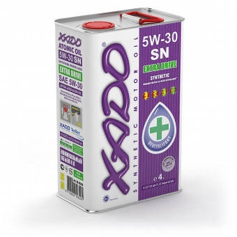 

Cинтетическое моторное масло XADO Atomic Oil 5W-30 SN