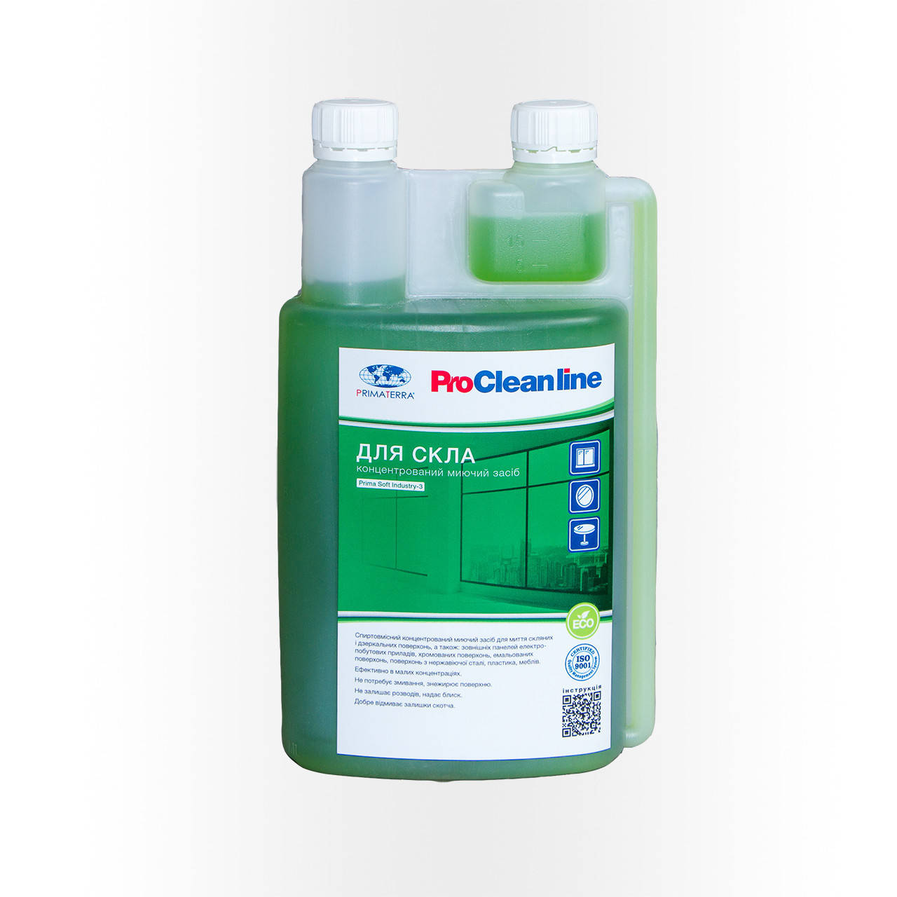 

Для мытья стекол и зеркал, концентрат , Industry-3 0,95кг Д