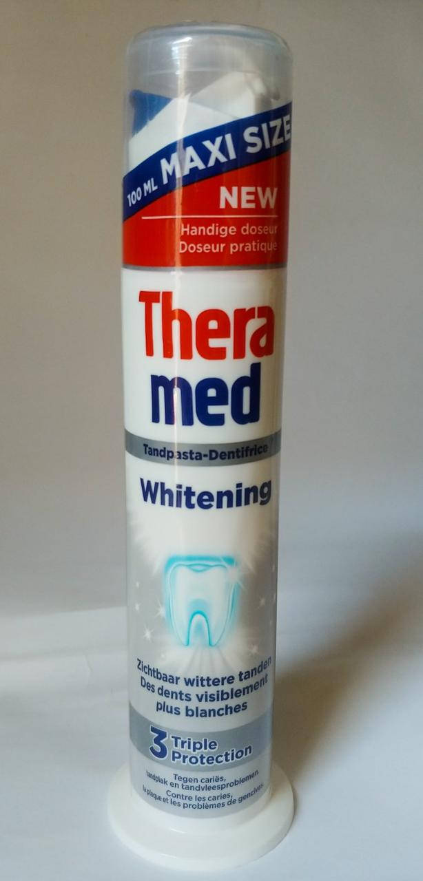 

Theramed Whitening відбілююча зубна паста з дозатором 100ml