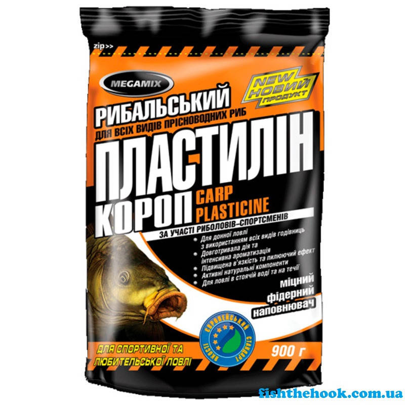 

Пластилин Megamix 500гр "Карп"