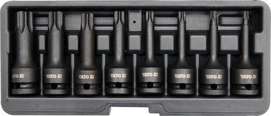 

Набор ударных бит TORX 1/2" Yato YT-1065 (Польша)