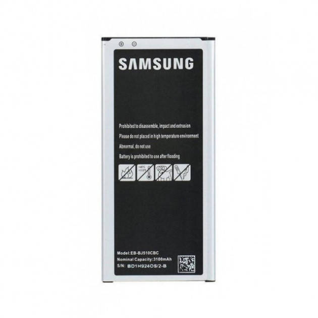 

Аккумулятор к телефону Samsung J510 Galaxy J5 3100mAh