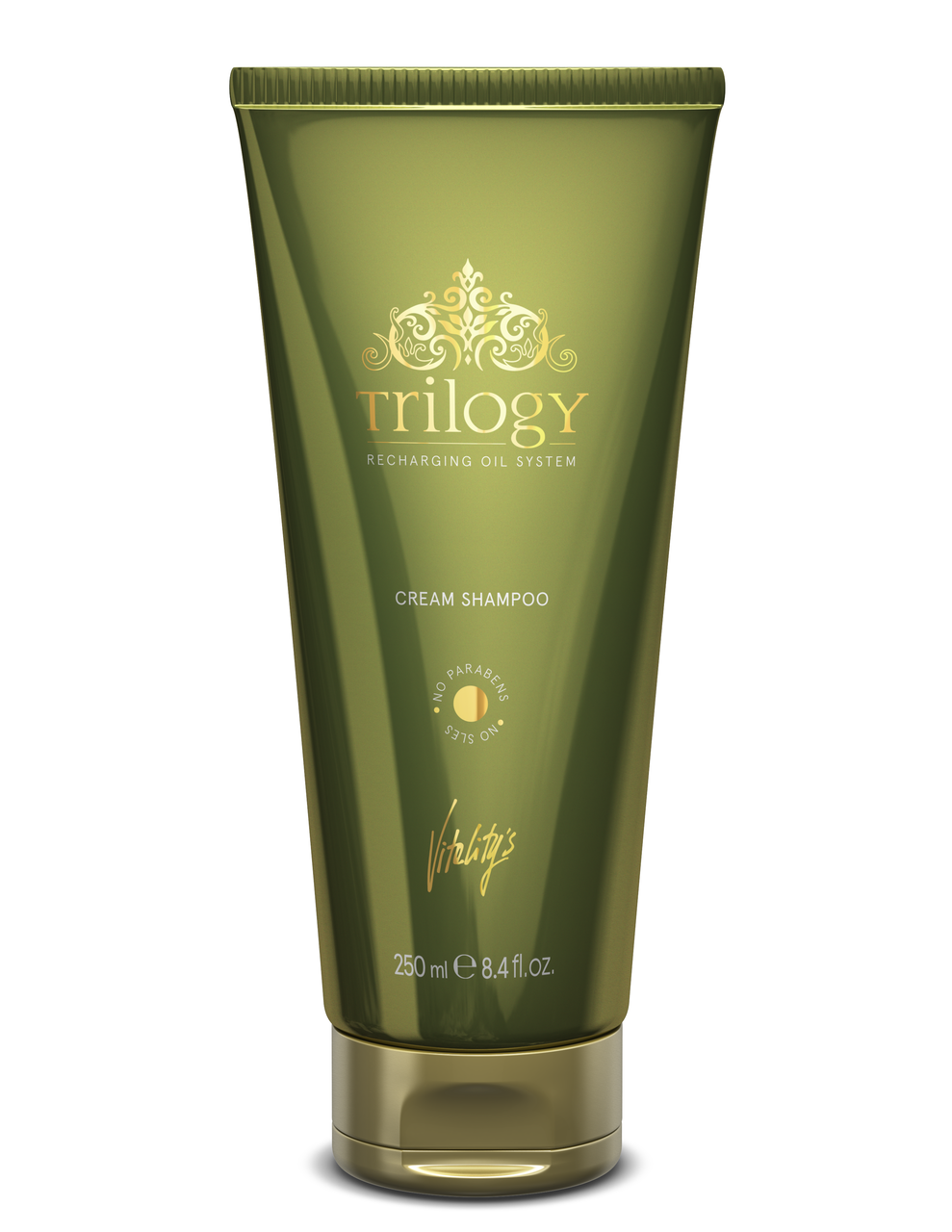 

Безсульфатный кремовый шампунь CREAM-SHAMPOO TRILOGY 250ml VITALITY'S