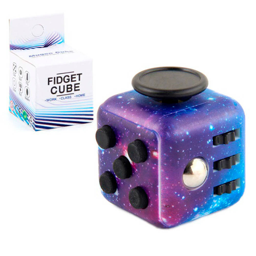 

Кубик антистресс Fidget Cube космос 1532530549