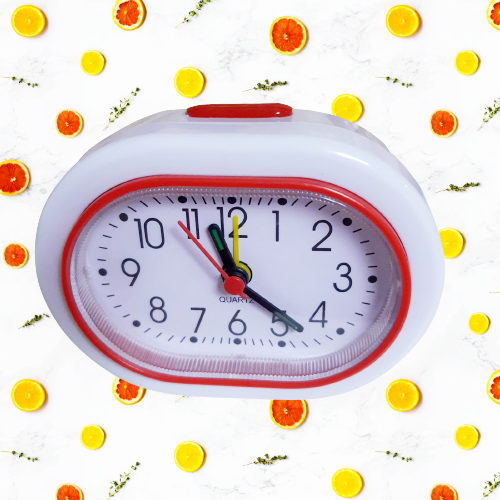 

Настільний годинник будильник Clocks XD117 White настольные часы будильник
