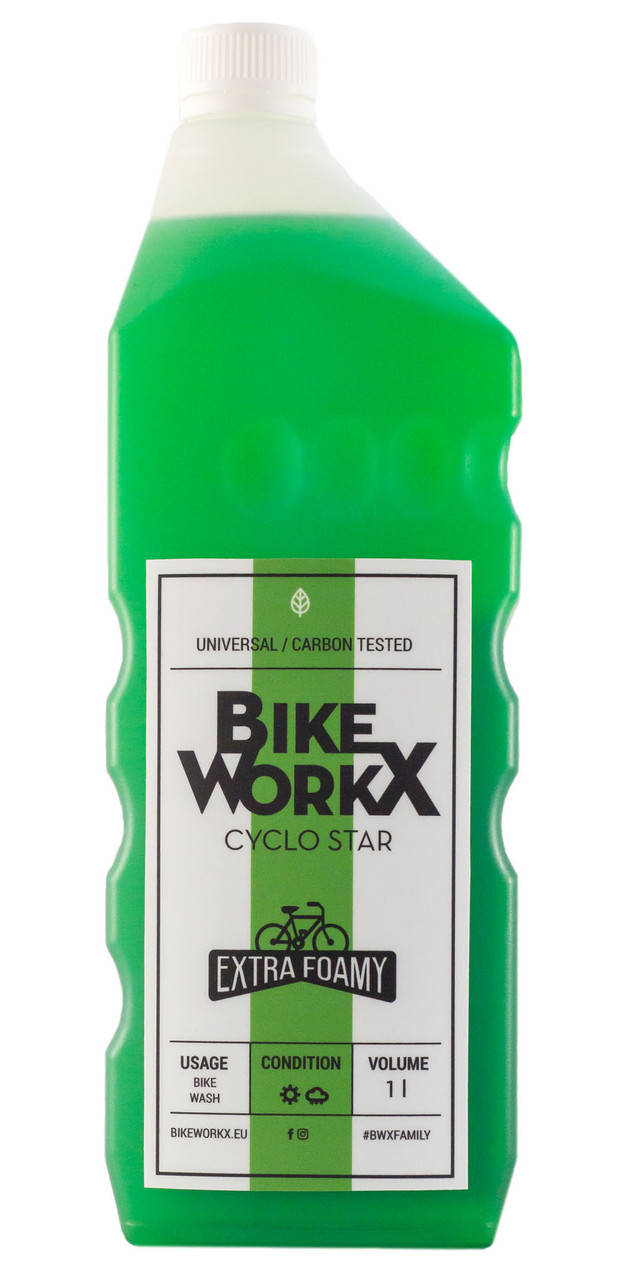 

Очиститель BikeWorkX Cyclo Star спрей 1л