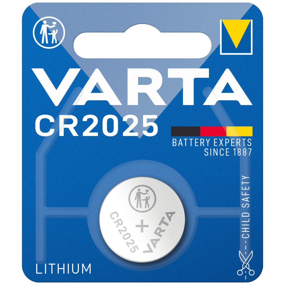 

Дисковая батарейка VARTA Lithium Cell 3V CR2025 170mAh