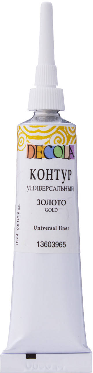 

Контур універсальний, Золото, 18 мл, Decola