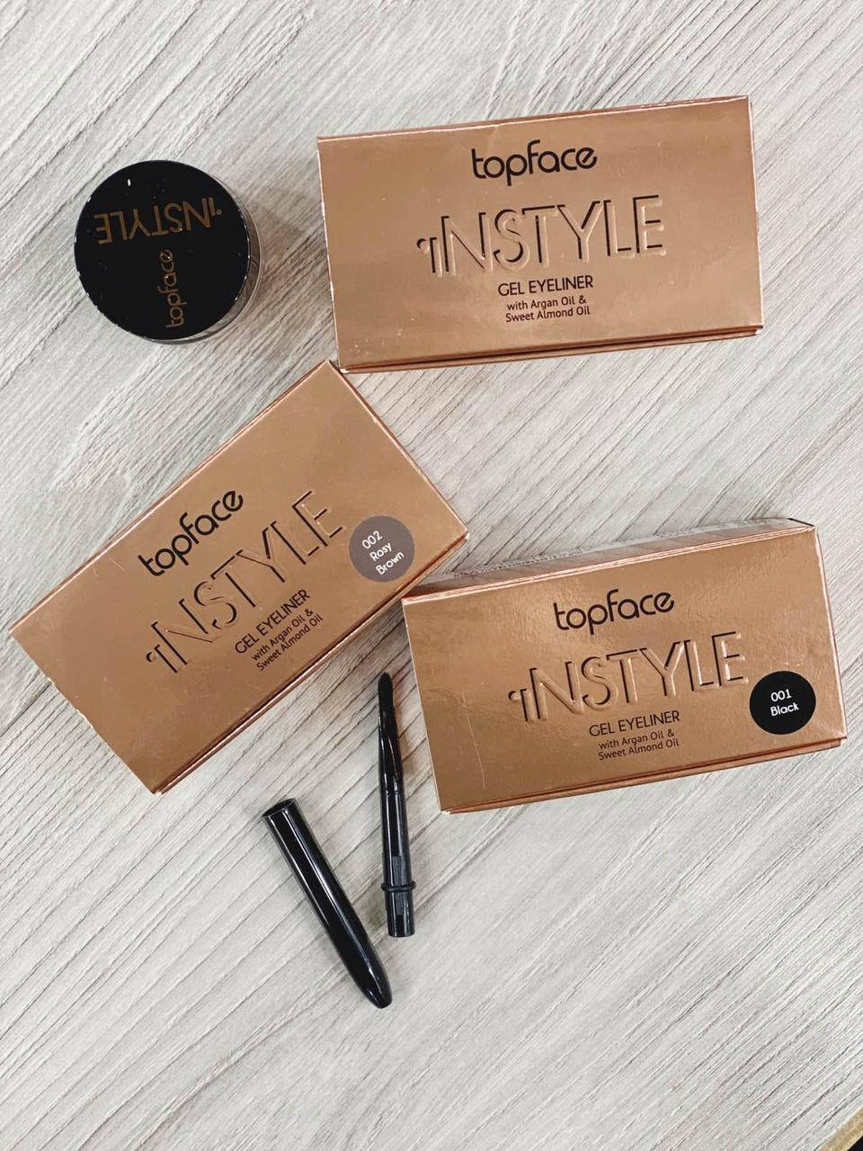 

Подводка гелевая для глаз TopFace Instyle Gel Eyeliner, Черный