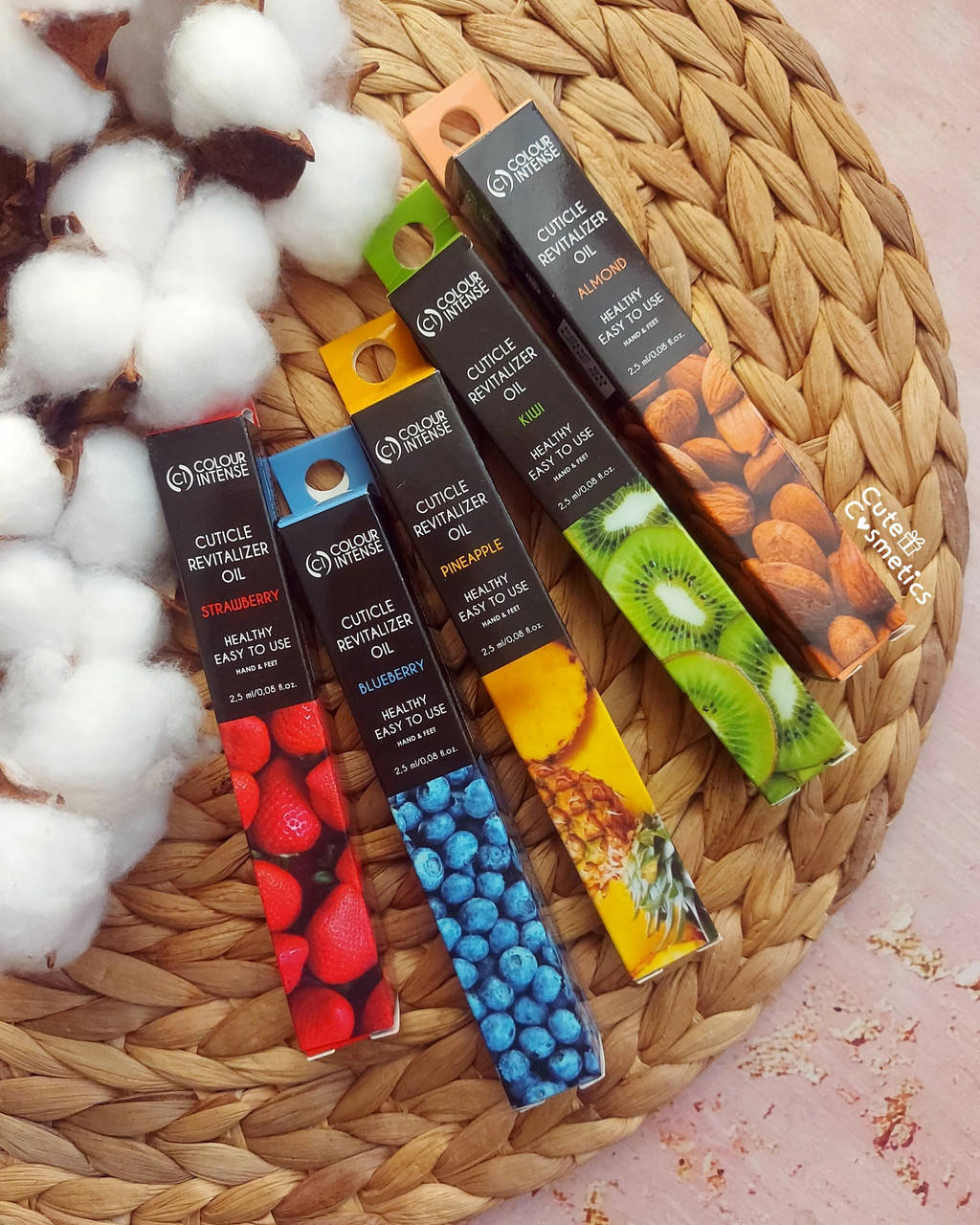 

Ароматна відновлювальна олійка для кутикули Colour Intense, 2.5 мл, Прозрачный