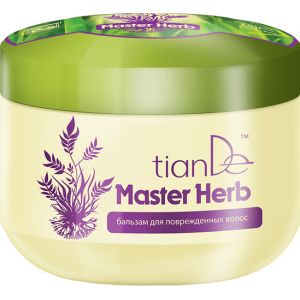 

Крем-бальзам для поврежденных волос Master Herb