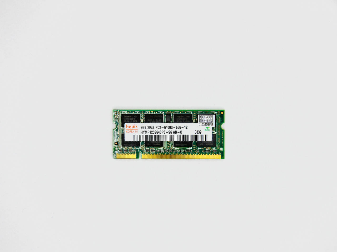 

Оперативная память Hynix SODIMM 2Gb DDR3-800MHz PC3-6400 CL5 (HYMP125S64CP8-S6) Refurbished