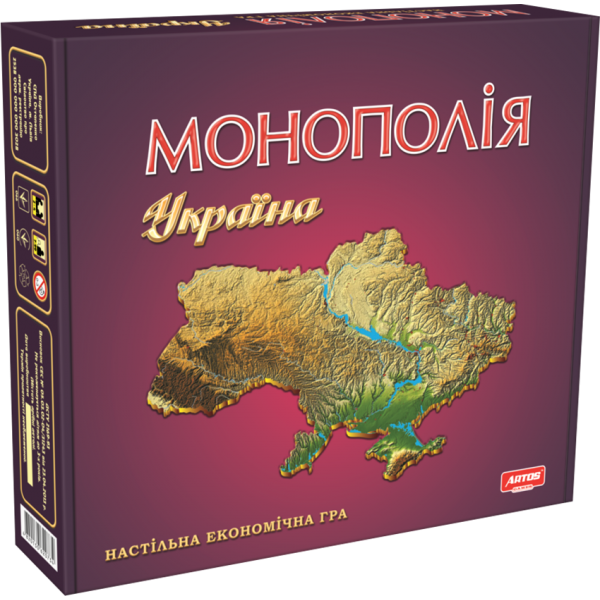 

Настольная игра "Монополия Украины" украинский язык, Artos Games (0734)