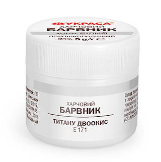 

Диоксид титана "Украса" (5 г) белый