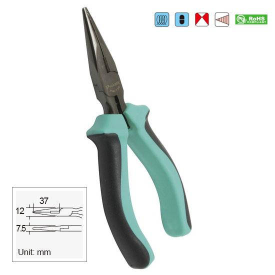

Щипцы-круглогубцы Pro'sKit PM-736 135 мм