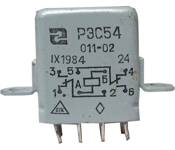 

Реле РЭС 54 хп4.500.011