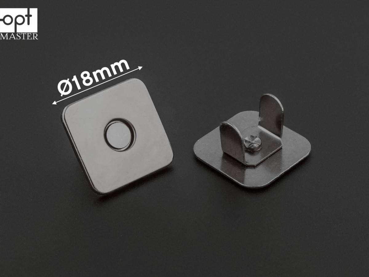 

Магнит наружный 65-306, р. 18*2 мм, цв. тёмный никель